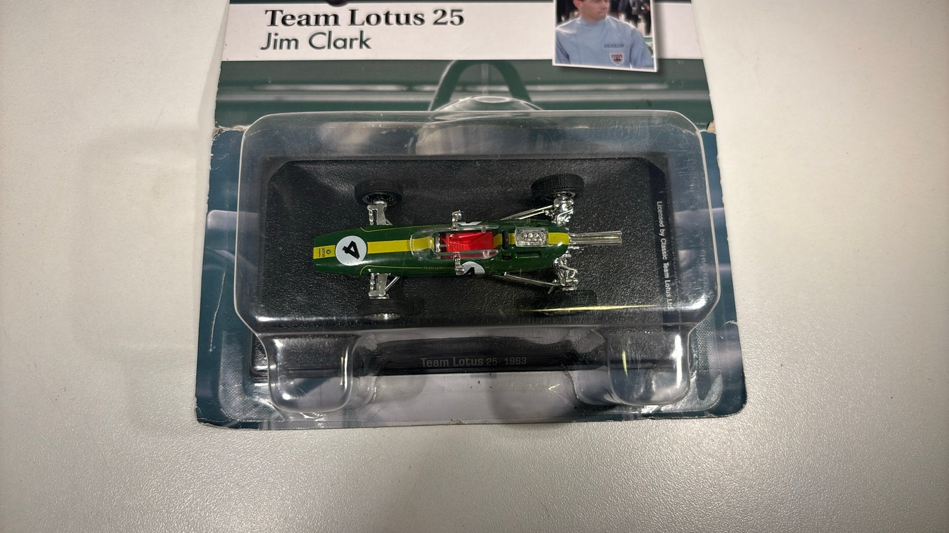 F1 lotus 25-1963 jim clark atlas 1.43, Overige merken, Auto, Ophalen of Verzenden, A