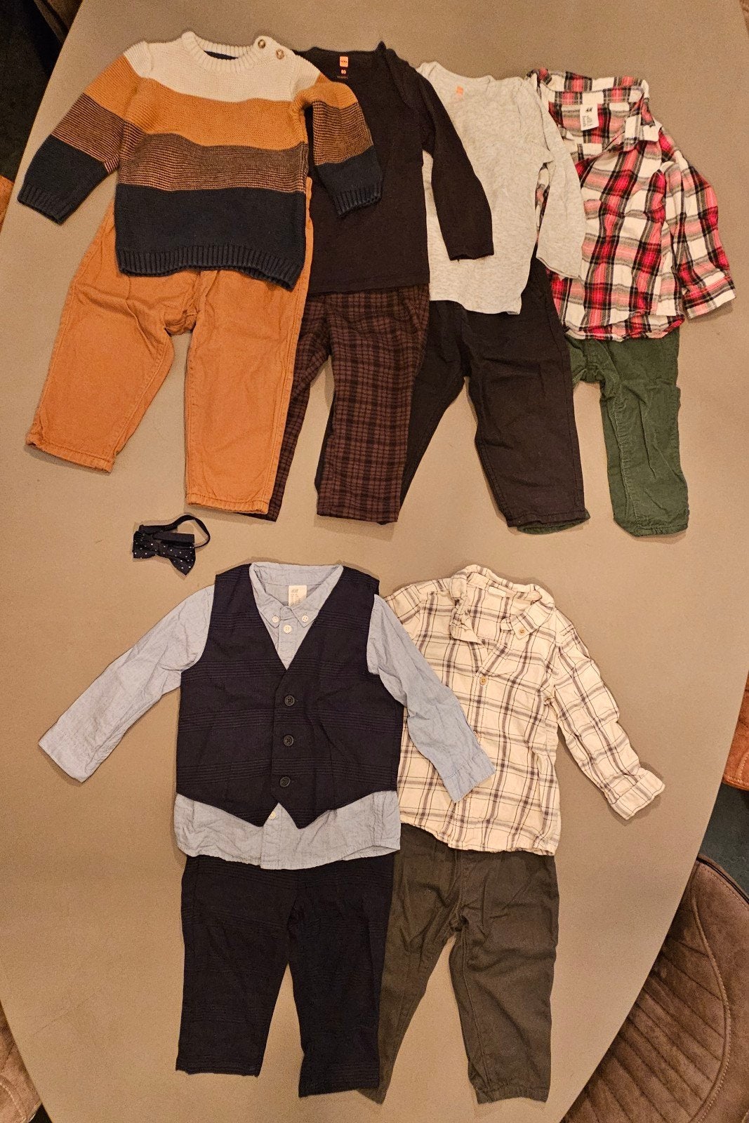 Zak jongenskleding maat 80, H&M, Hema, C&A, o.a. 11 sets, Ophalen, Gebruikt, Jongetje
