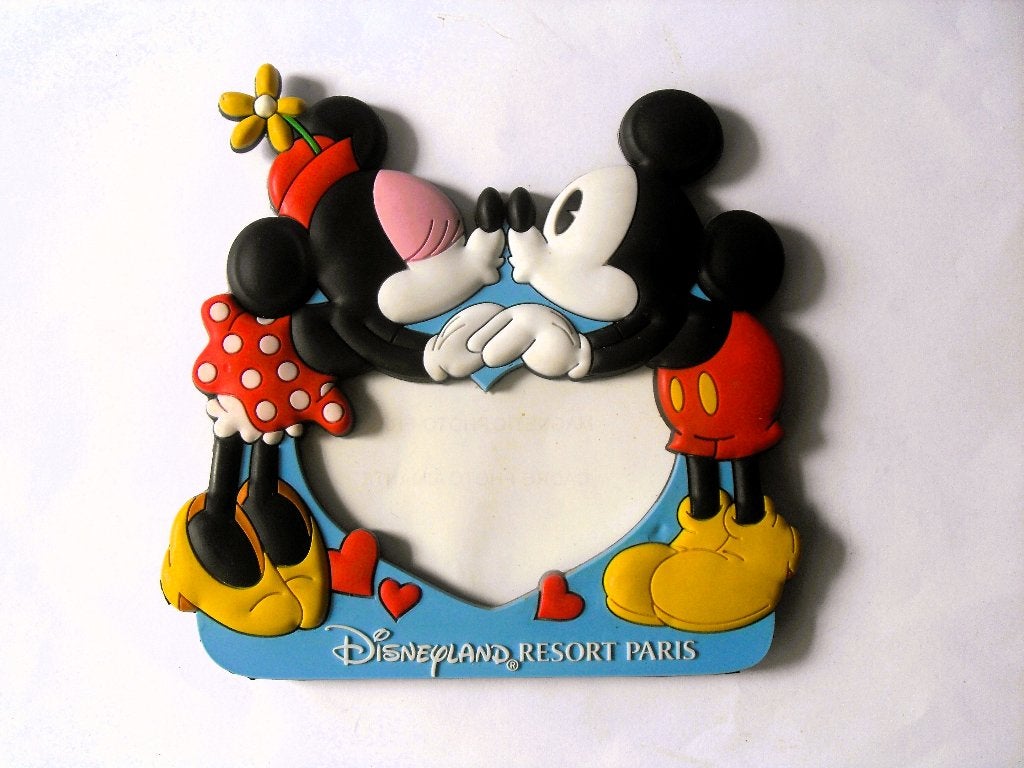 Koelkastmagneet Disneyland Parijs Magneet Mickey Mouse, Verzamelen, Disney, Ophalen of Verzenden, Mickey Mouse, Zo goed als nieuw