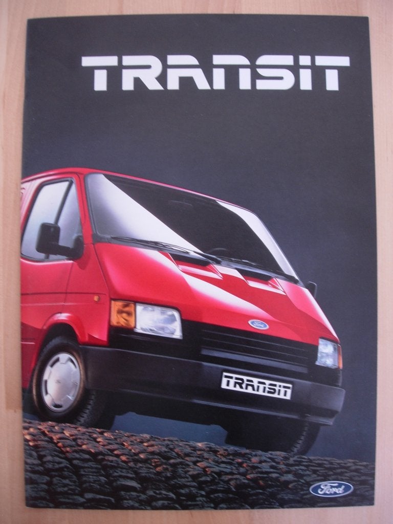 Ford Transit Brochure 1985, Ford, Ophalen of Verzenden, Zo goed als nieuw, Ford