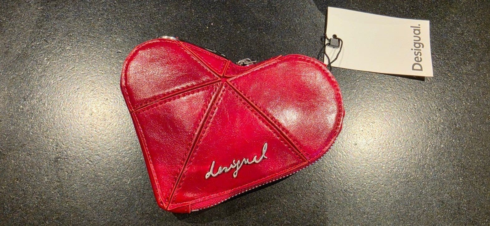 desiguel designer hart tas, Ophalen of Verzenden, Nieuw, Rood, Overige merken