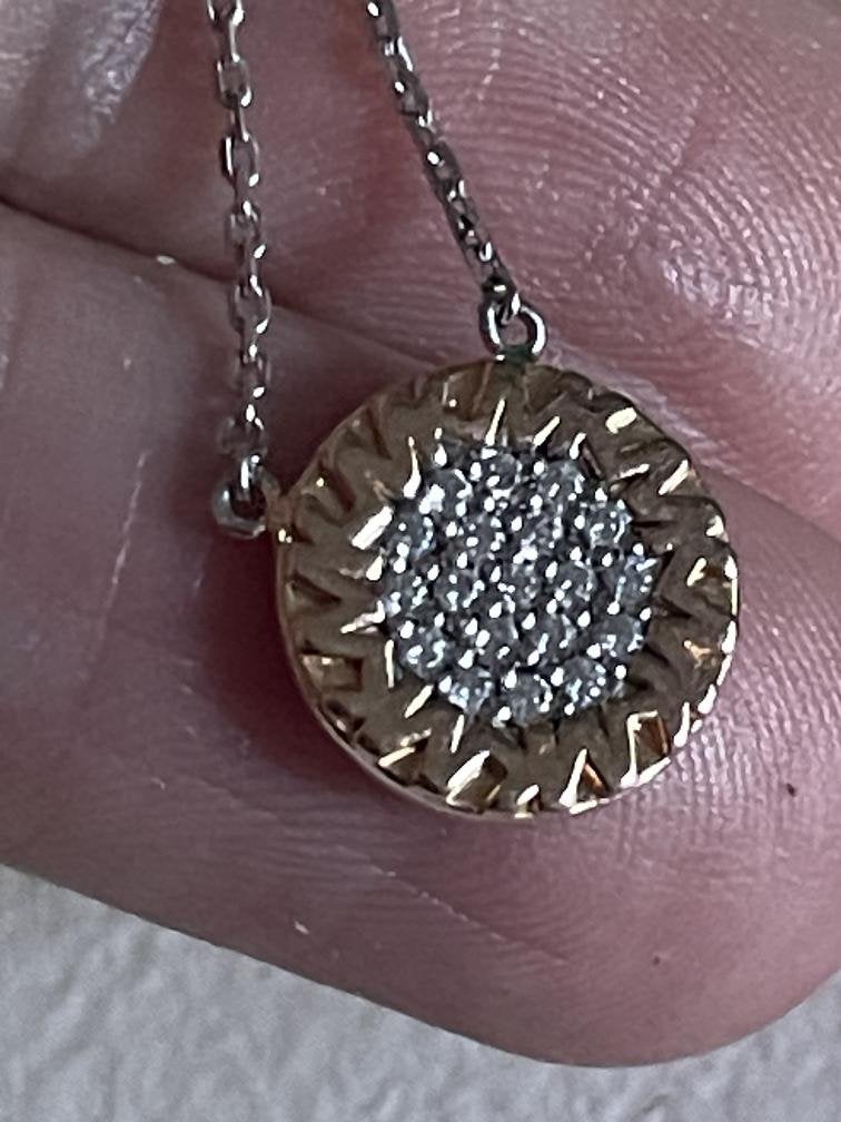 Zilveren michael kors ketting nieuw in doos, Sieraden, Tassen en Uiterlijk, Nieuw, Ophalen of Verzenden, Nvt, Nvt
