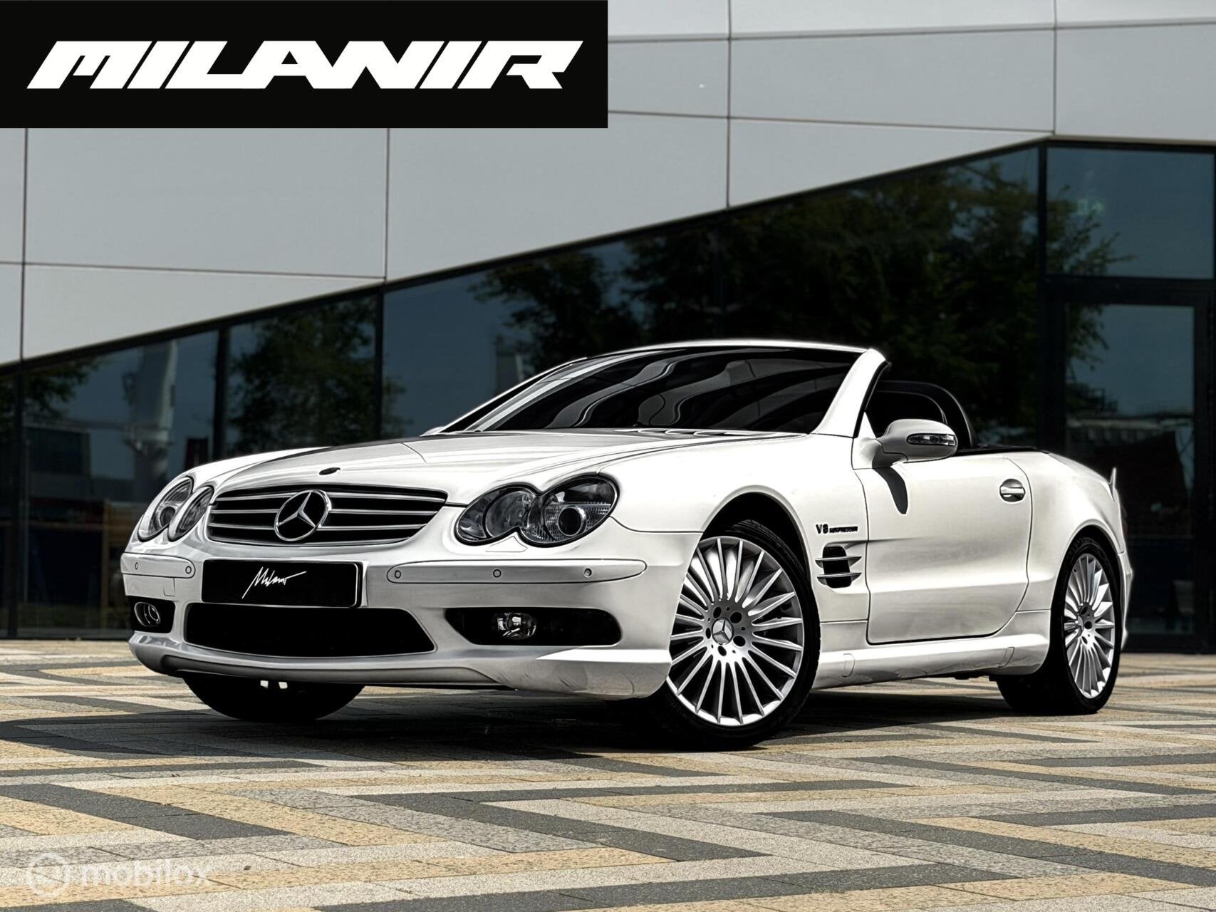 Mercedes SL-klasse AMG 55 |Memory |V8 |Carplay |Leder, Automaat, Automatische klimaatregeling, Achterwielaandrijving, Gebruikt