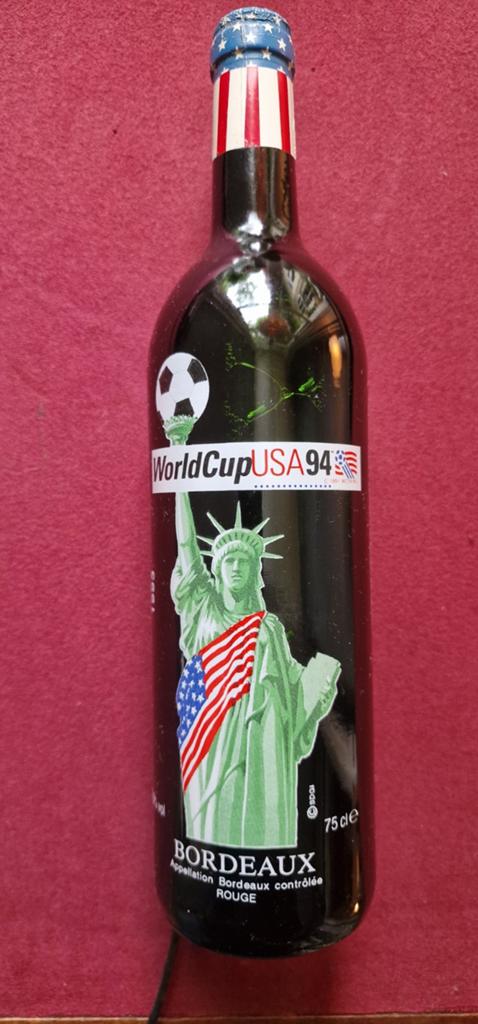 Bordeaux World Cup USA 1994 Rode Wijn - Nieuwstaat, Frankrijk, Nieuw, Ophalen of Verzenden, Rode wijn