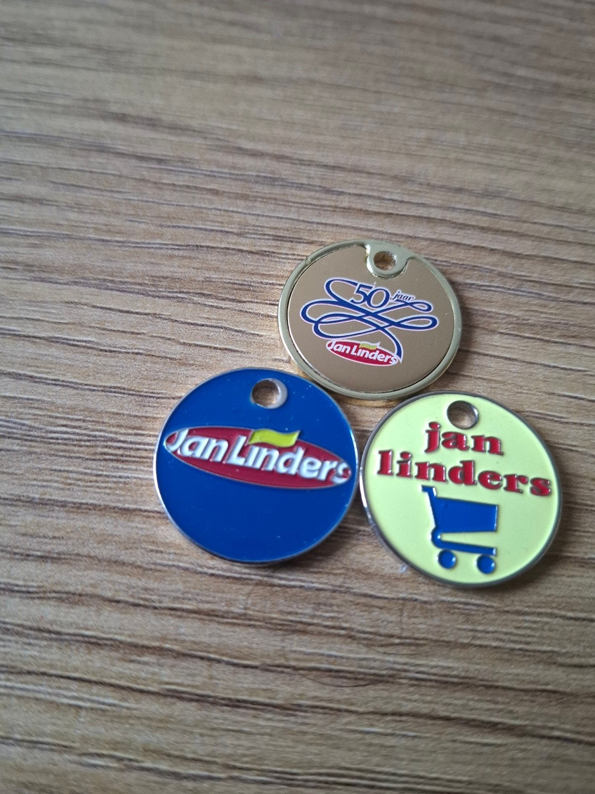 Diverse winkelwagenmuntjes - Maaslander, Flair, Jan Linders, Ophalen of Verzenden