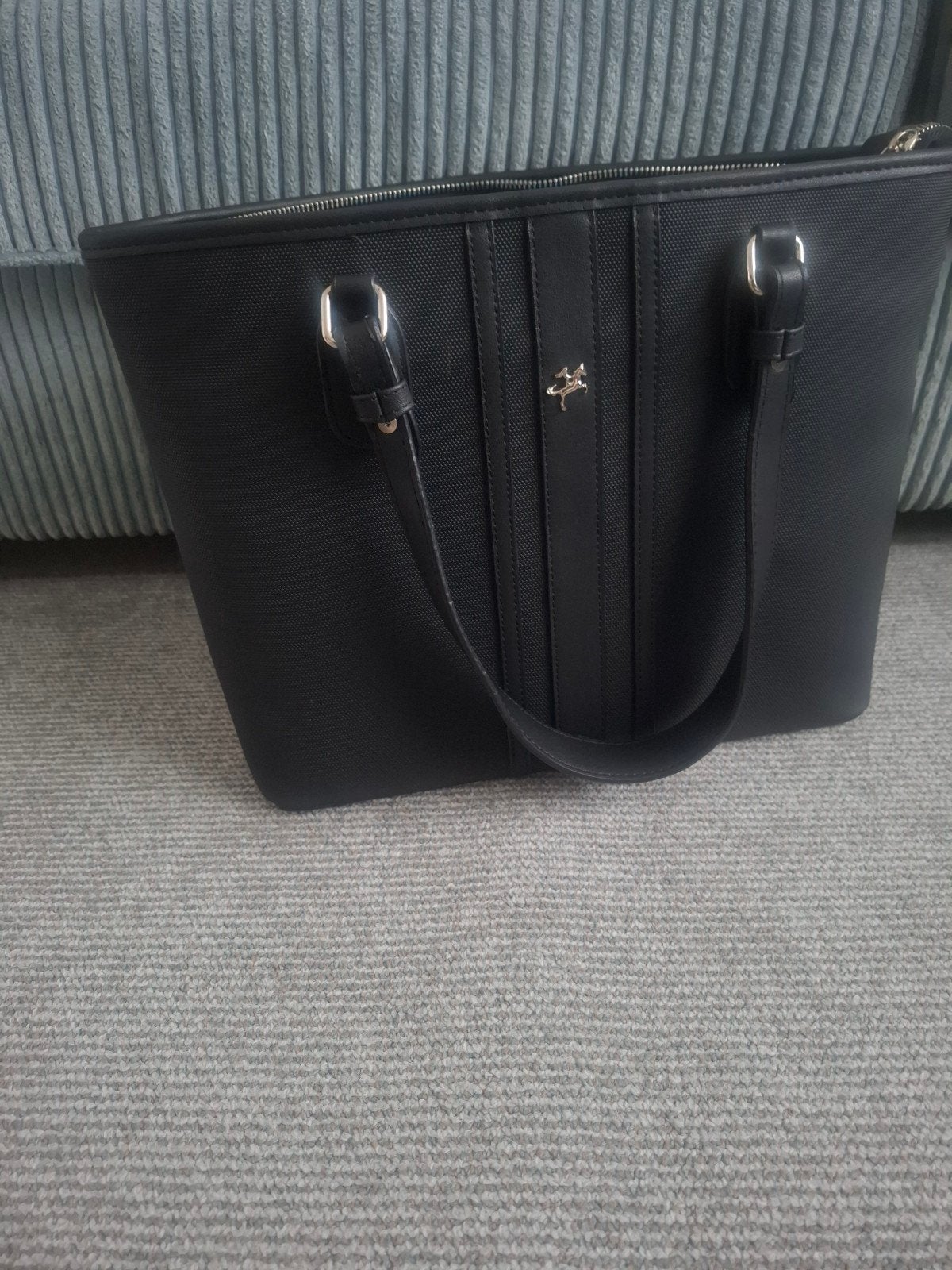 Nieuwe stevige tas, ideaal voor middelbare school, Ophalen of Verzenden, Nieuw, Zwart, Shopper