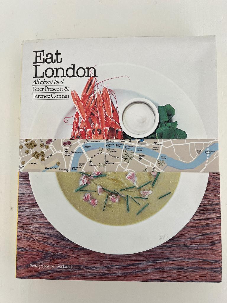 Eat London, culinair boek over London van Terence Conran, Overige typen, Ophalen of Verzenden, Zo goed als nieuw, Terence Conran & Peter Prescott