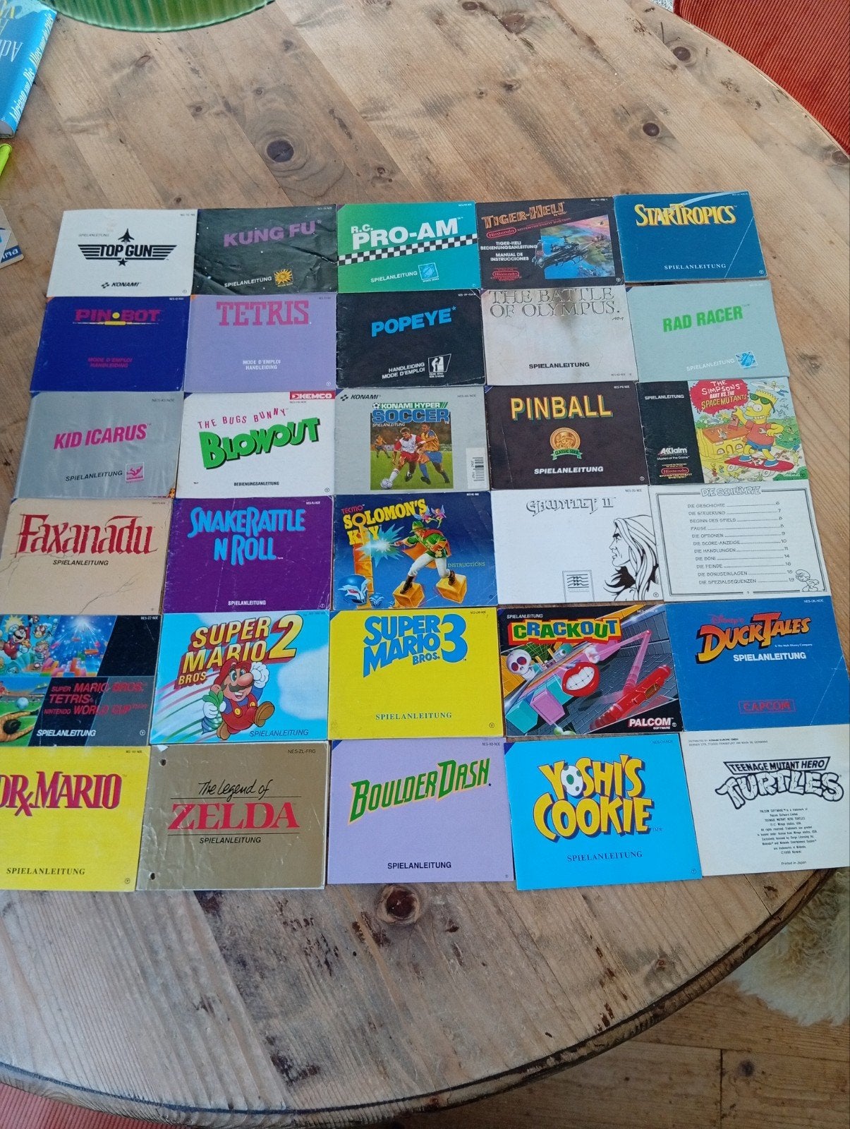 Verzameling Nintendo Nes Handleidingen/Boekjes/Manuals, Spelcomputers en Games, 1 speler, Ophalen of Verzenden, Vanaf 3 jaar