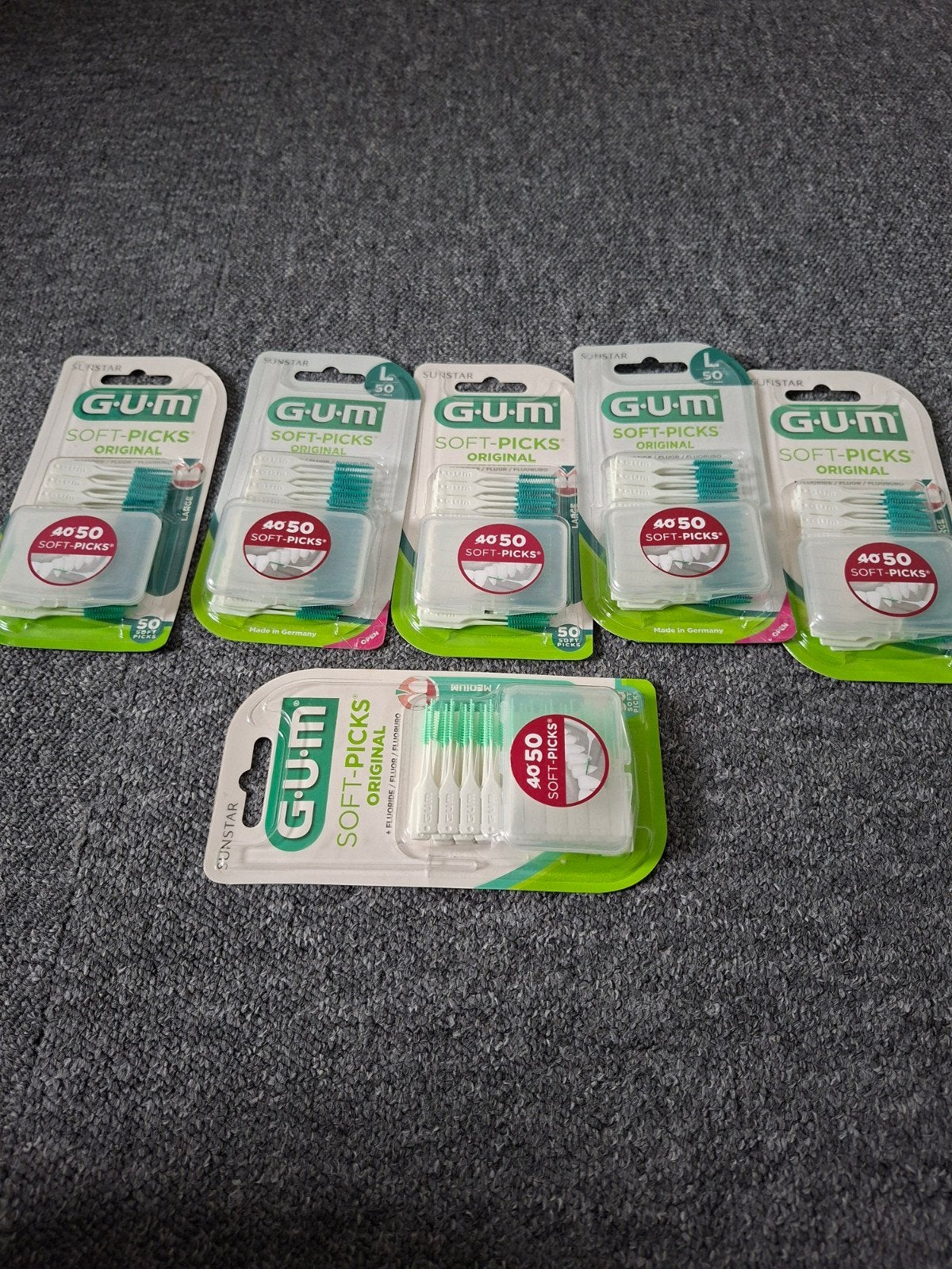 GUM Soft-Picks Original - 6 verpakkingen van 50 stuks, Ophalen of Verzenden, Nieuw, Overige typen