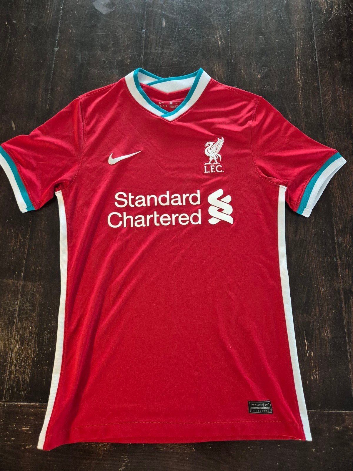 Liverpool 20/21 Nike DRI-FIT vintage thuisshirt, Sport en Fitness, Voetbal, Maat S, Ophalen of Verzenden, Zo goed als nieuw, Shirt