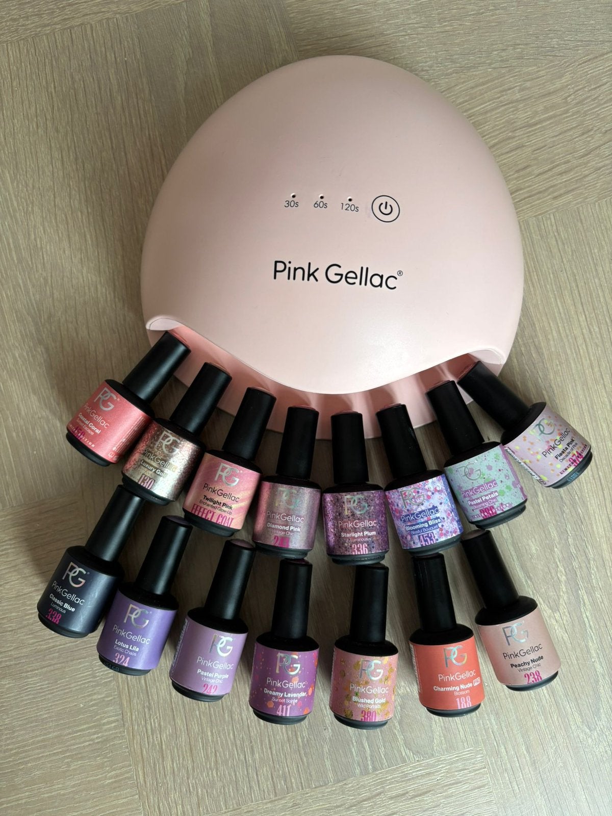 Pink Gellac, Ophalen of Verzenden, Zo goed als nieuw, Wit, Handen en Nagels