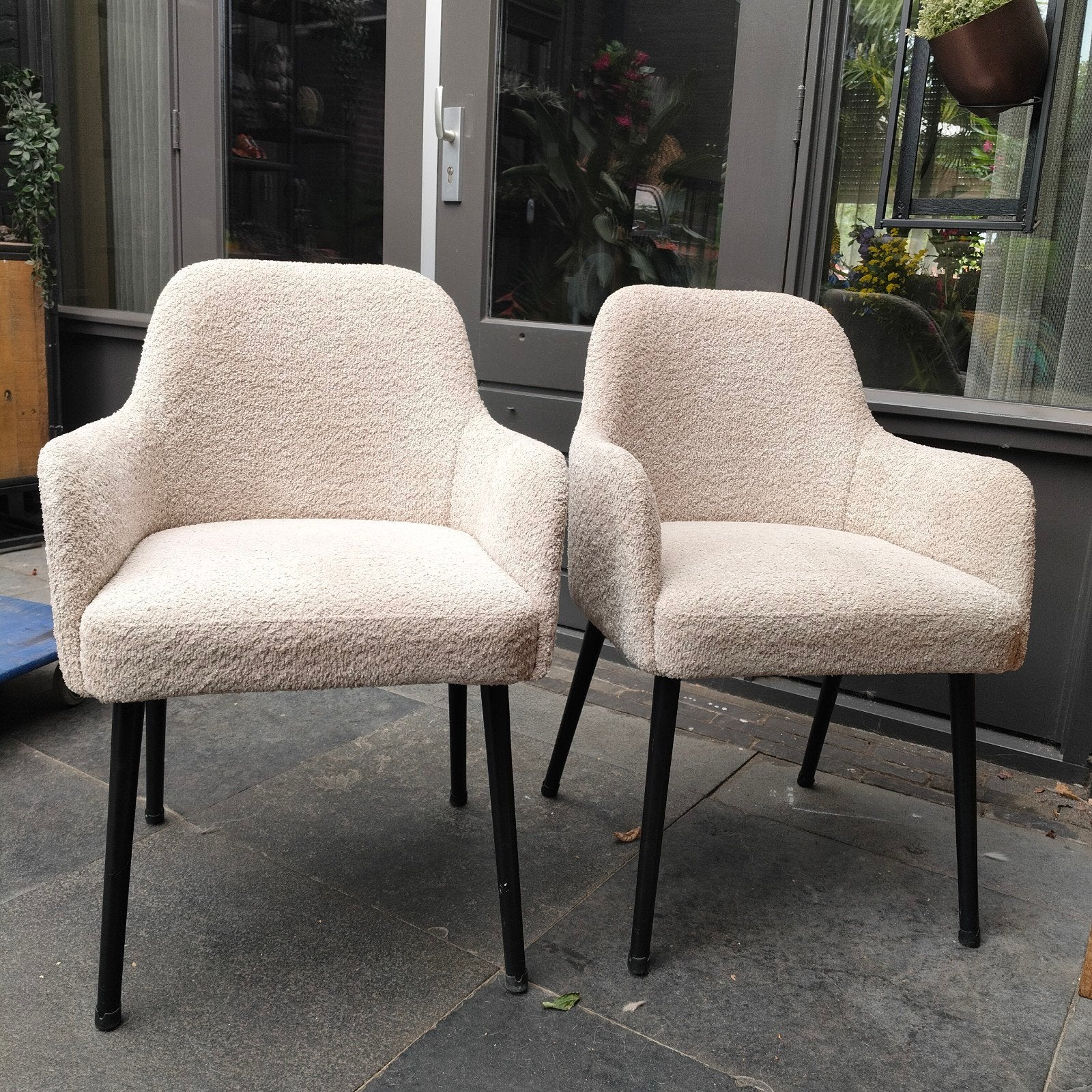 2 beige eetkamerstoelen van Zitmaxx - Zo goed als nieuw, Ophalen, Twee, Overige kleuren, Zo goed als nieuw