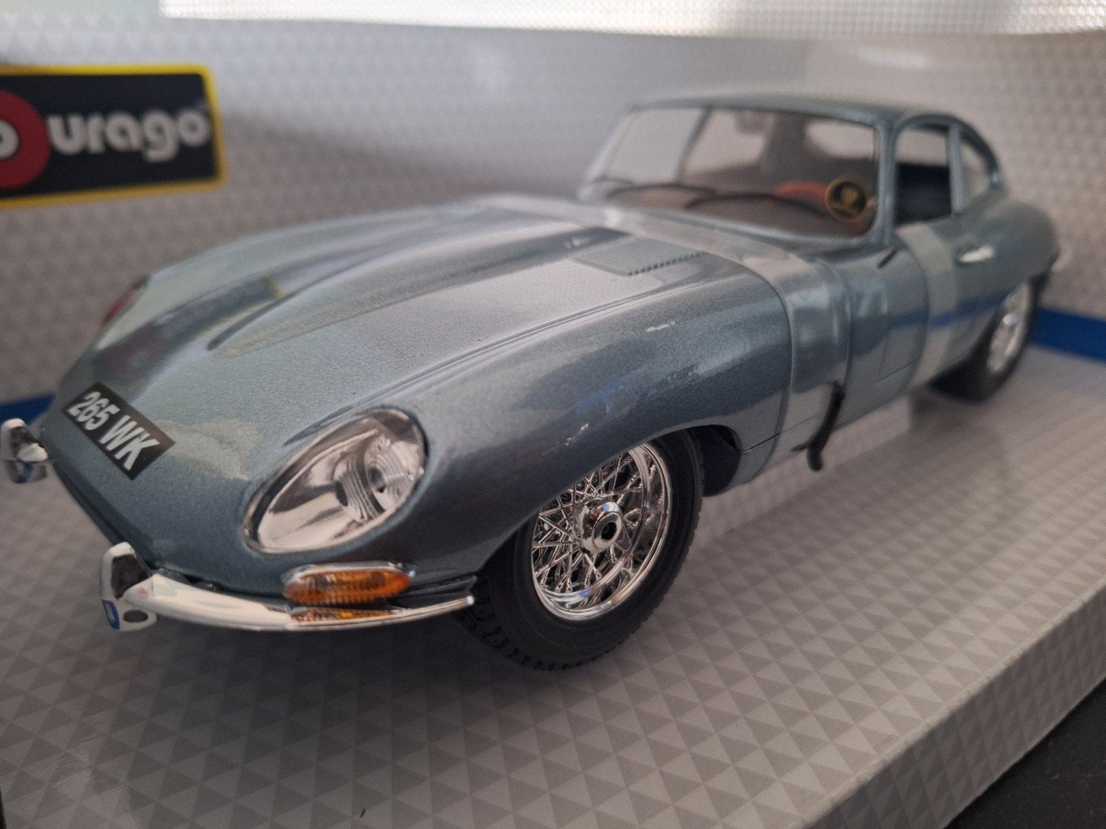 Jaguar E-Type Coupe Schaal 1:18, Auto, Burago, Burago, Nieuw