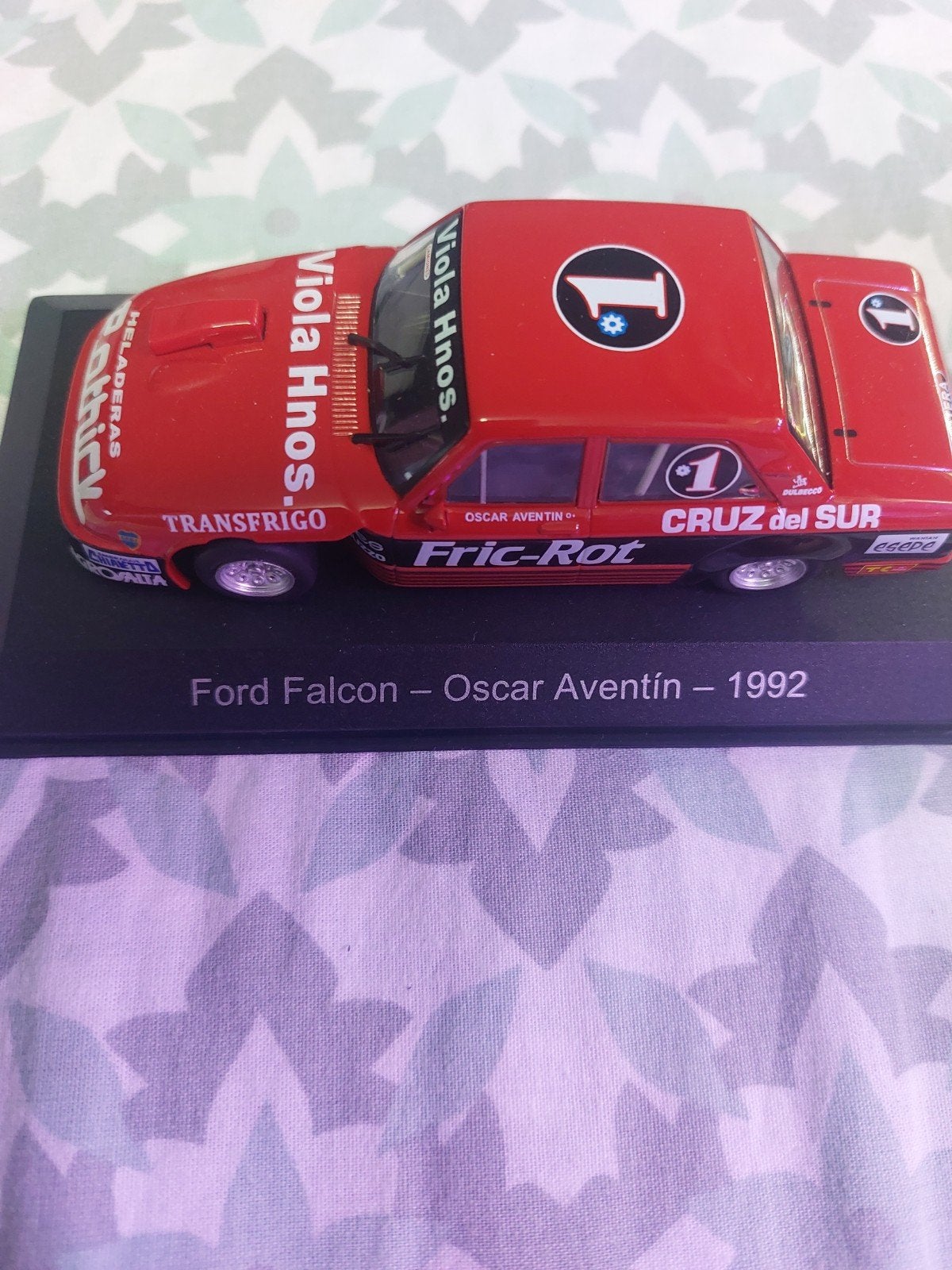 Ford Falcon Oscar Aventín 1992 modelauto, Ophalen of Verzenden, Zo goed als nieuw, Auto, Overige merken