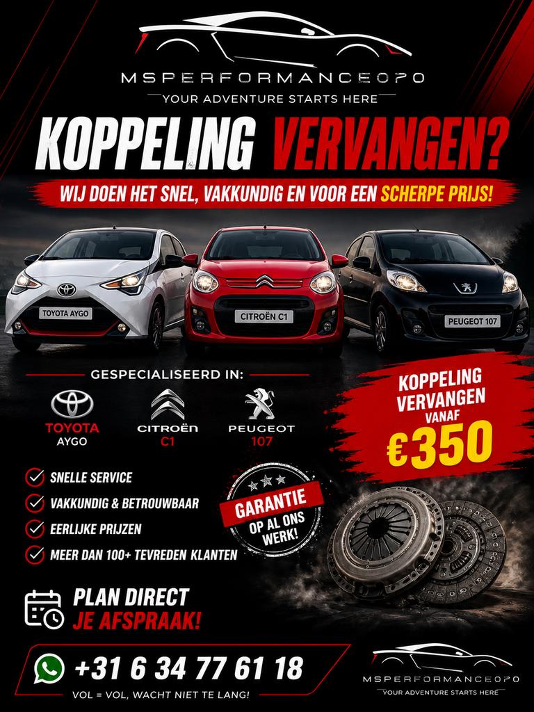 Koppeling problemen? Wacht niet te lang!, 24-uursservice, Autoruitschadeherstel