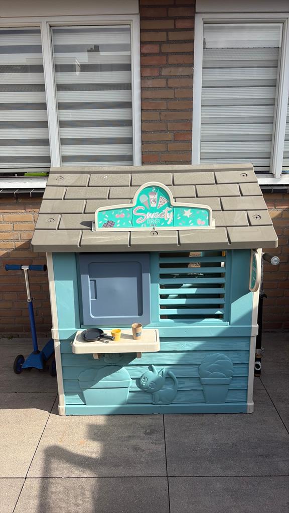 Speelhuis speelhuisje, Kinderen en Baby's, Speelgoed | Buiten | Speelhuisjes, Ophalen of Verzenden, Gebruikt, Kunststof