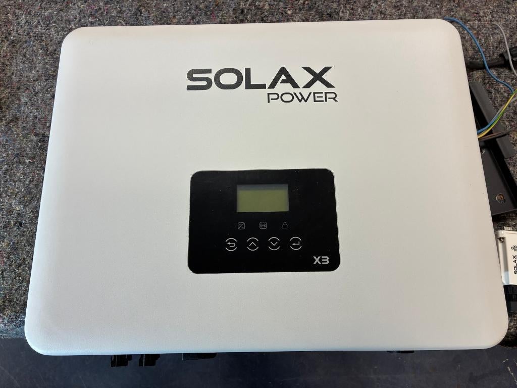 SolaX X3-5.0-T-D 3-fase omvormer 5kW + WiFi dongle, Ophalen, Gebruikt, Overige typen