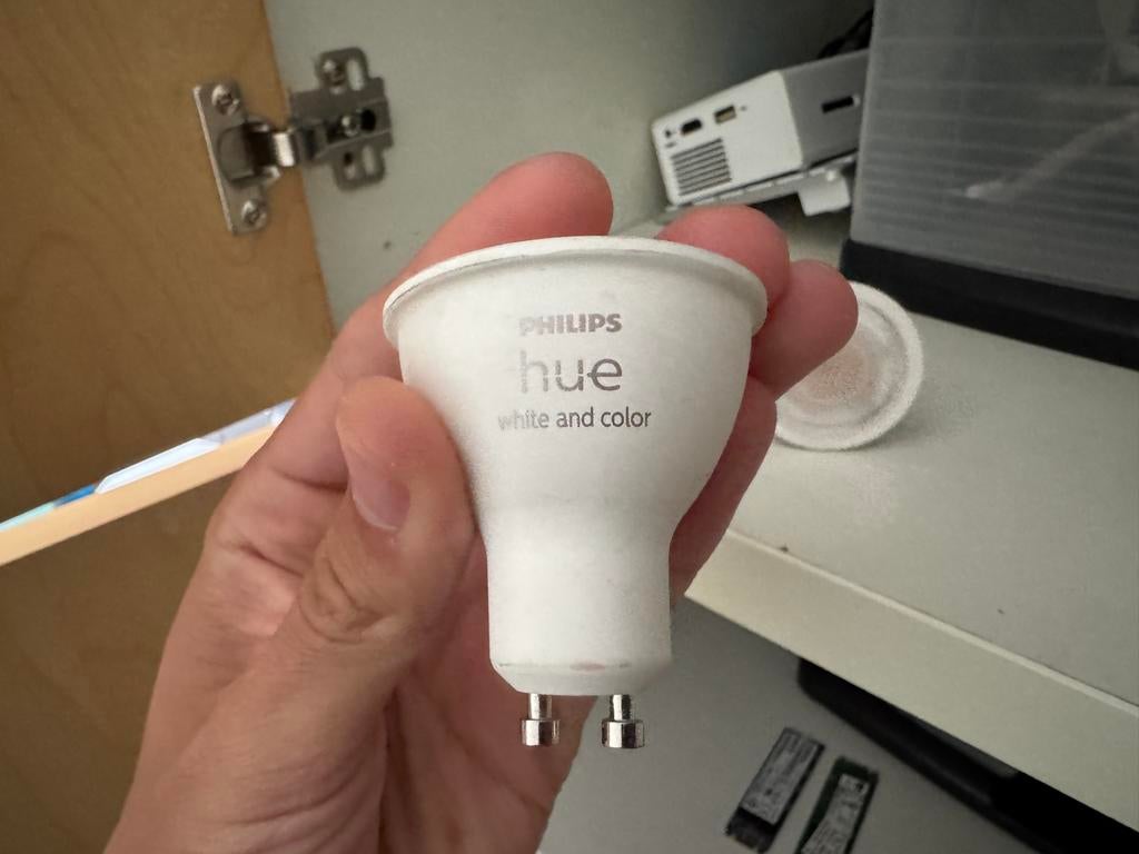 Philips Hue GU10 White and Color, Led-lamp, Minder dan 30 watt, Bipin of Steekvoet, Ophalen of Verzenden