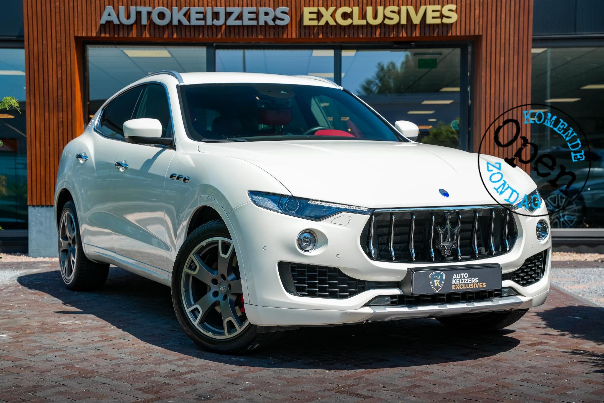 Maserati Levante 3.0 V6 D AWD GranLusso, Gebruikt, Euro 6, Elektrische stoelverstelling, Bedrijf