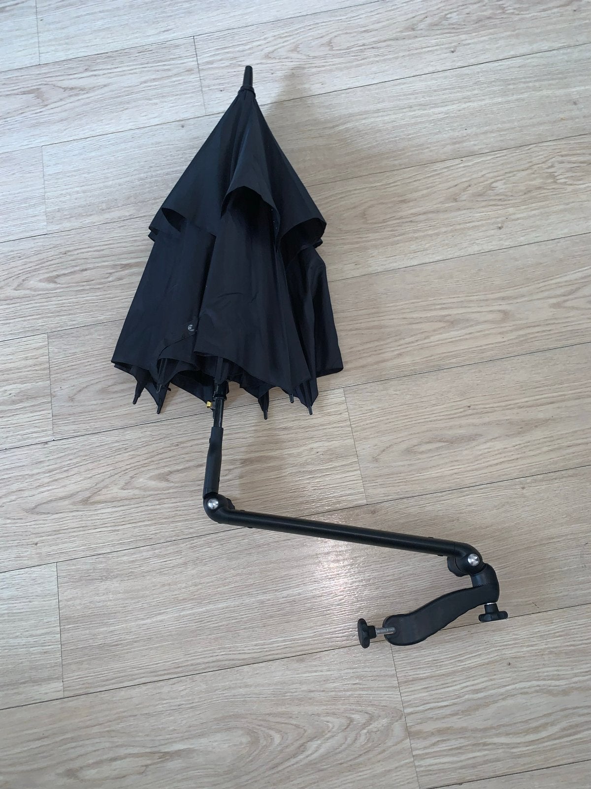Topro troja Paraplu voor rollator - Zwart, Ophalen of Verzenden, Zo goed als nieuw, Zwart