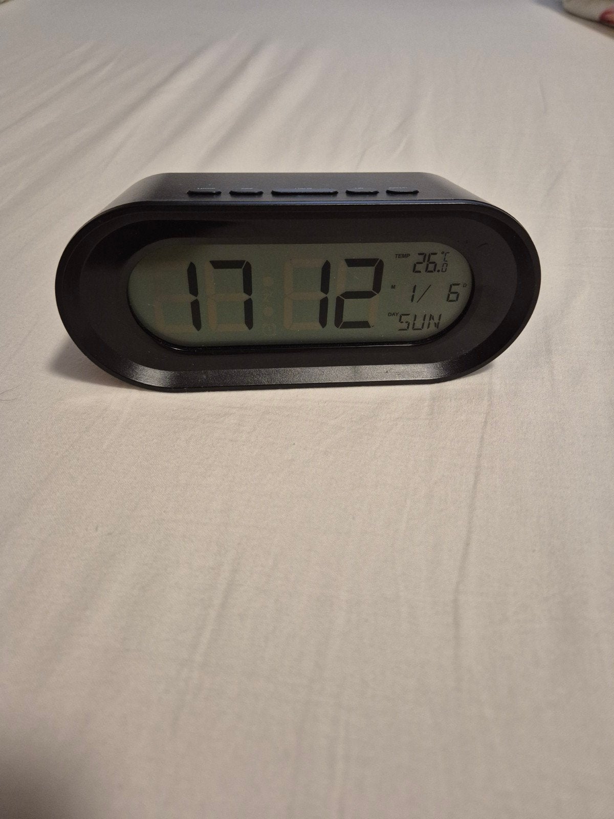 Alarm clock, Ophalen of Verzenden, Nieuw, Digitaal