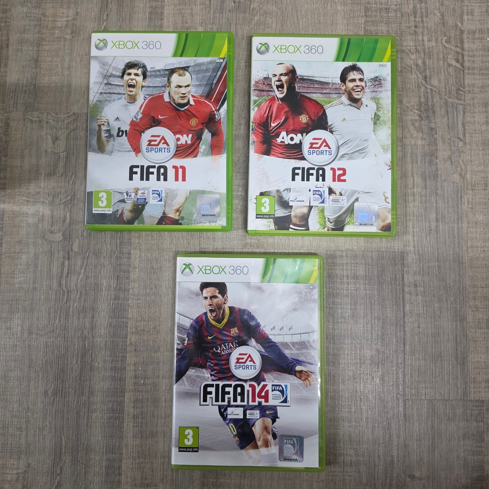Fifa 11 / 12 / 14 spellen., Ophalen of Verzenden, Gebruikt, Sport