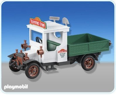6349 Truck / vintage / poppenhuis / verhuistruck anno 1900, Complete set, Nieuw, Ophalen of Verzenden, City life