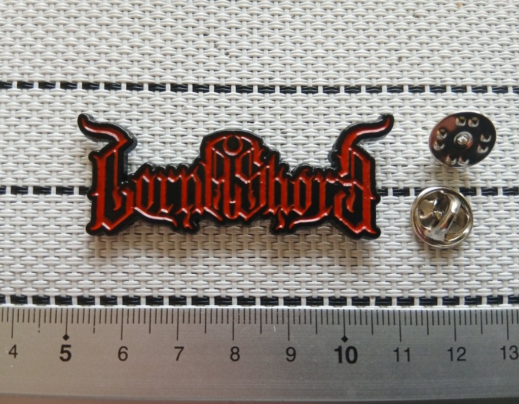 Lorna Shore  mooie shaped pin badge speld n2 metal, Verzenden, Nieuw, Kleding