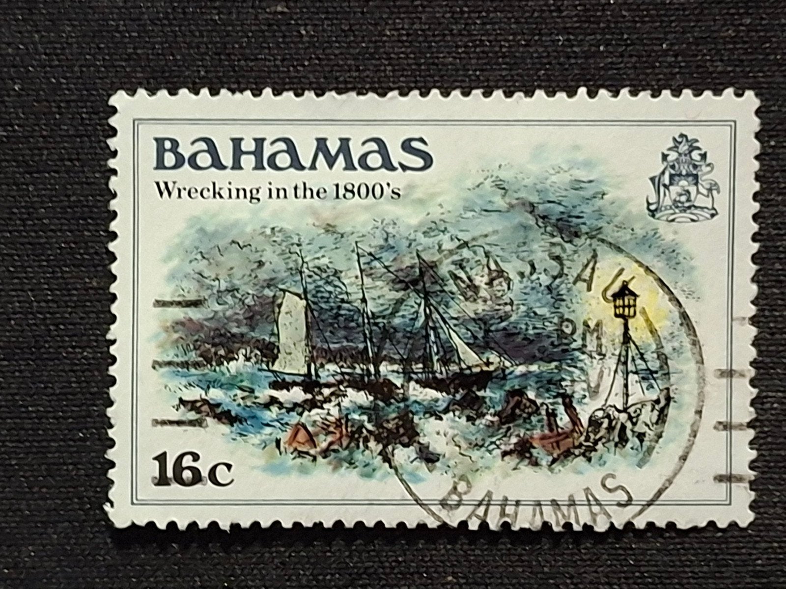Bahamas, Ophalen of Verzenden, Gestempeld, Midden-Amerika