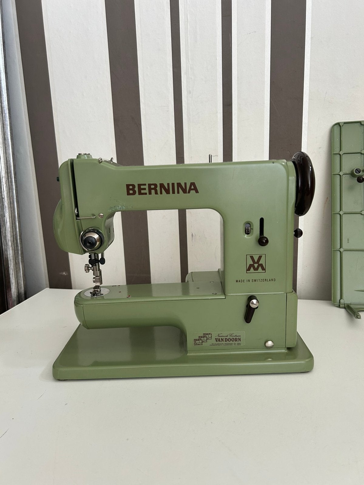 Prachtige Vintage Bernina naaimachine, Ophalen of Verzenden, Gebruikt, Naaimachine, Bernina