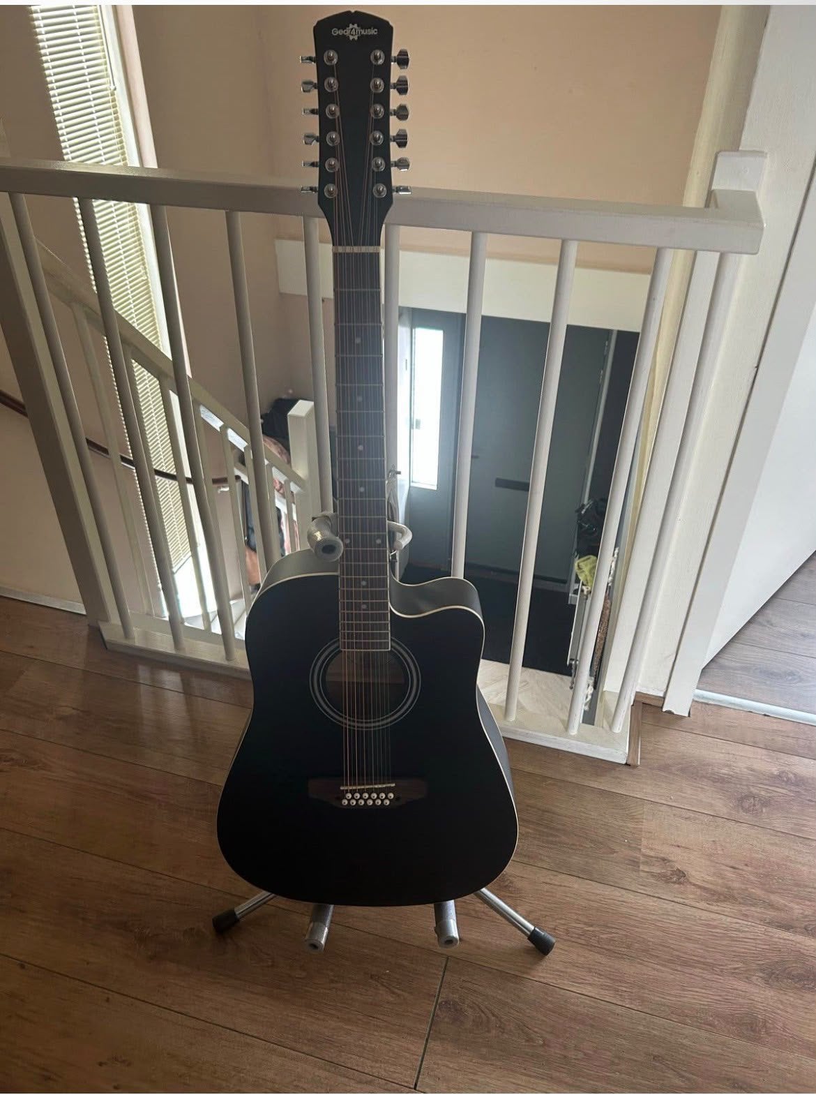 Akoestische gitaar 12 snaren, Muziek en Instrumenten, Ophalen, Zo goed als nieuw, Klassieke of Spaanse gitaar
