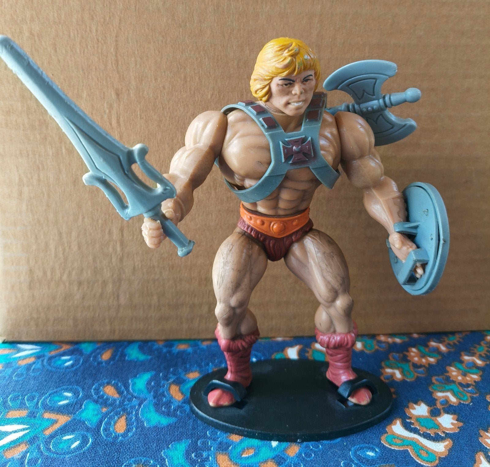 He-Man Masters of the Universe actiefiguur, Ophalen of Verzenden, Gebruikt