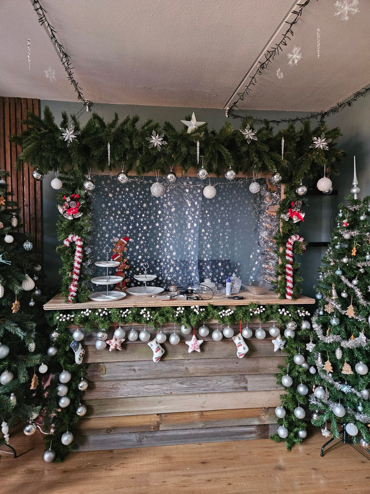 après-ski decoratie, Ophalen