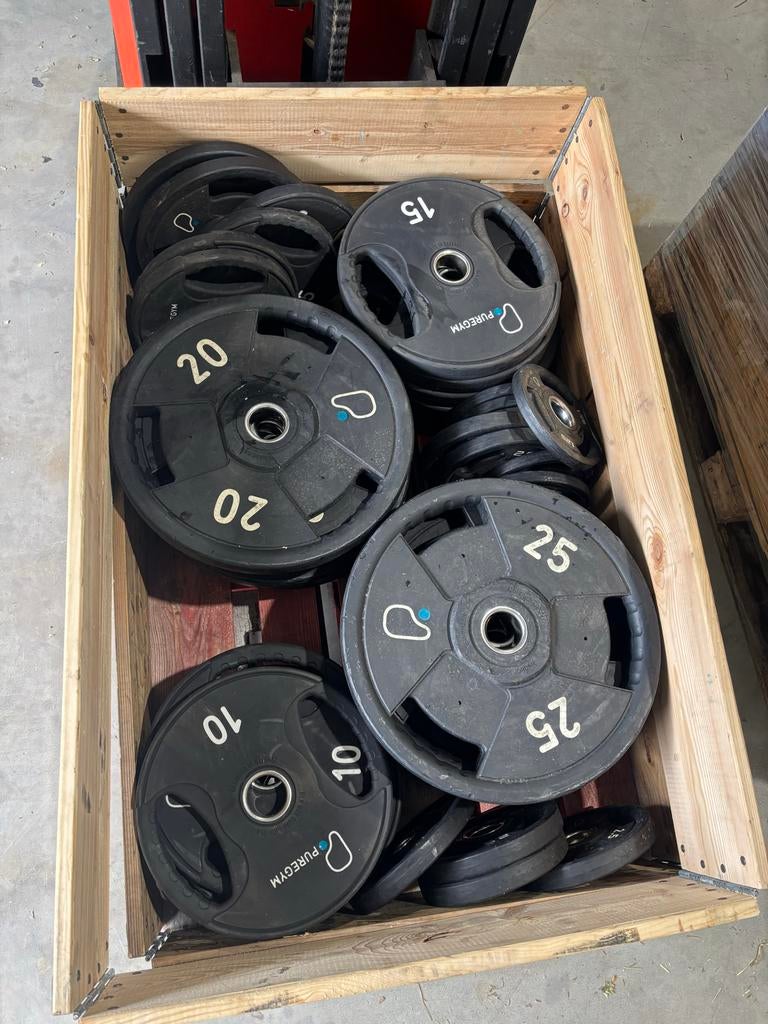 Partij PU Jordan x Puregym Olympische Halterschijven 472,5 k, Ophalen, Gebruikt, Jordan, Jordan