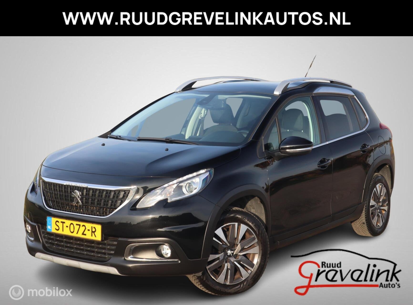 Peugeot 2008 1.2PT 110 PK H6 Allure Navigatie|1/2Leer|Camera, Auto's, Voorwielaandrijving, Leder en Stof, Origineel Nederlands