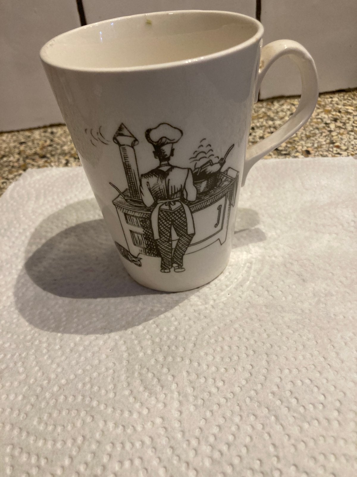 Oude beker california, Antiek en Kunst, Antiek | Servies los, Ophalen of Verzenden