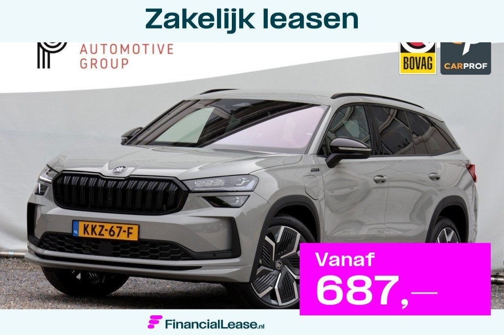 Skoda Kodiaq 1.5 TSI PHEV Sportline Business - 204 pk *Trekh, Automaat, 4 cilinders, Met garantie (alle), Electronic Stability Program (ESP)