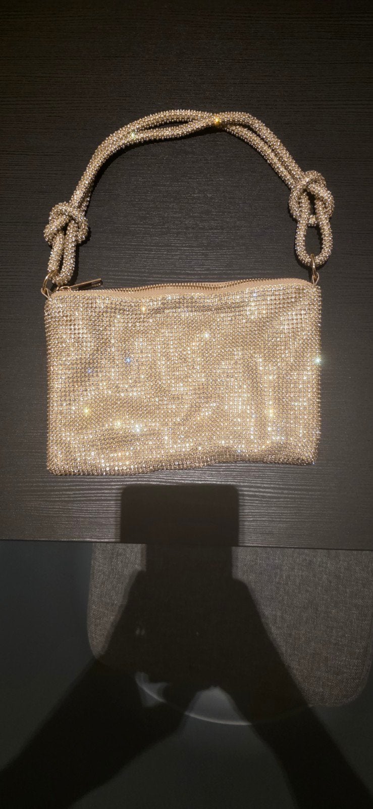 handtas met glitters, Ophalen, Zo goed als nieuw, Handtas