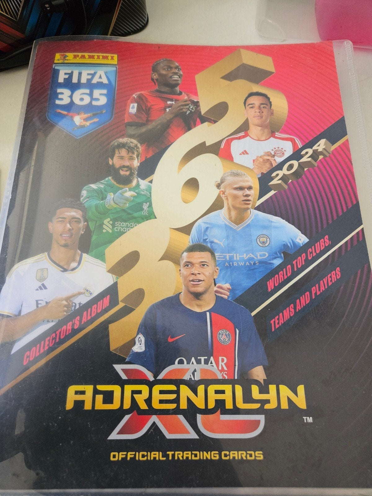 Fifa 365 boek met kaartjes, Ophalen, Meerdere plaatjes