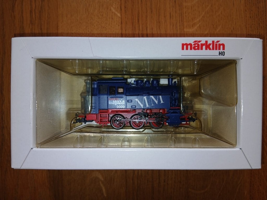 Märklin 33042 H0 Tenderlocomotief BR 80 "Magazin 2000" DB, Wisselstroom, Locomotief, Ophalen of Verzenden, Zo goed als nieuw