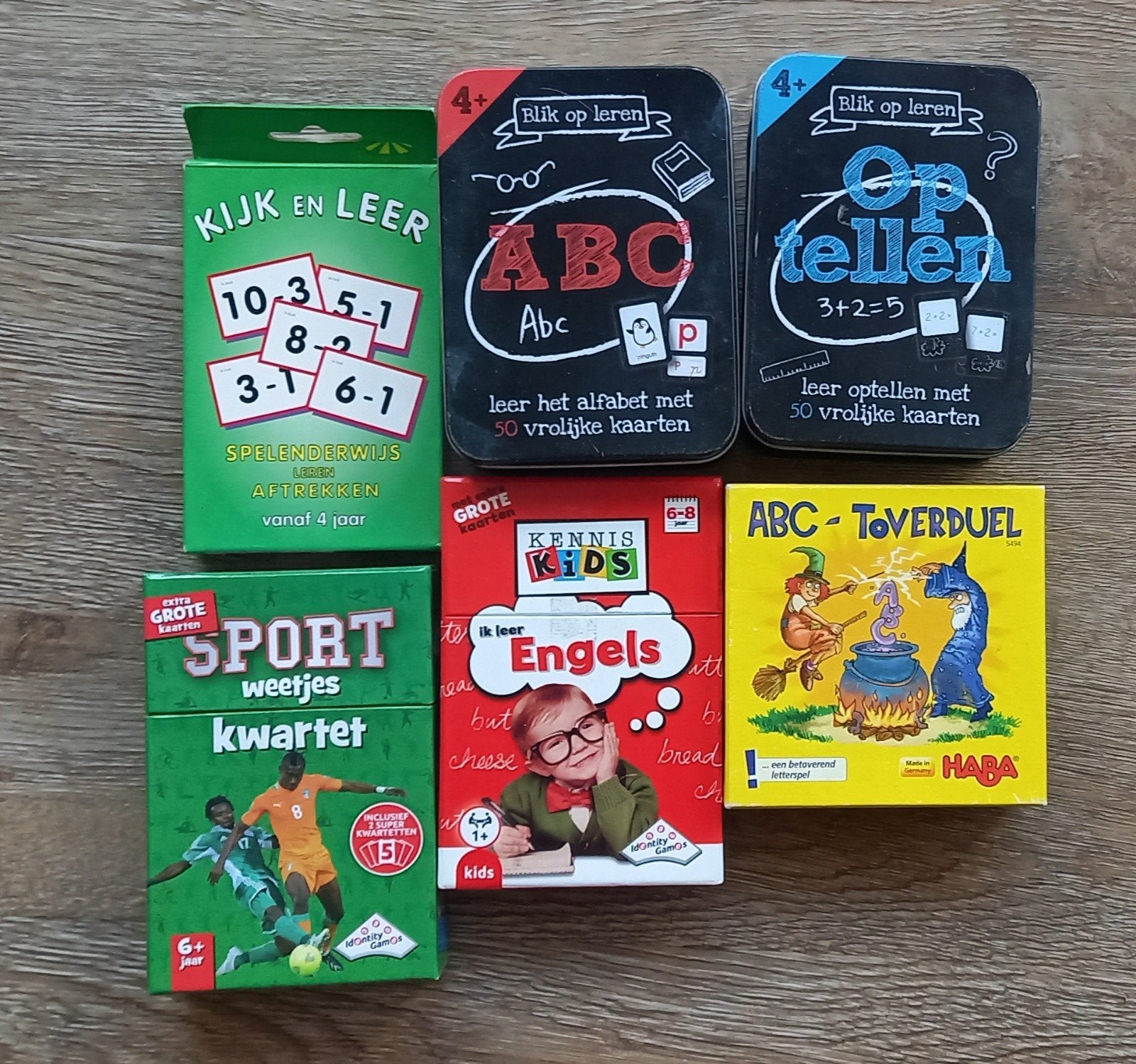 Grote collectie bordspellen en kaartspellen voor kinderen, Vijf spelers of meer, Ophalen of Verzenden, Gebruikt, Diverse