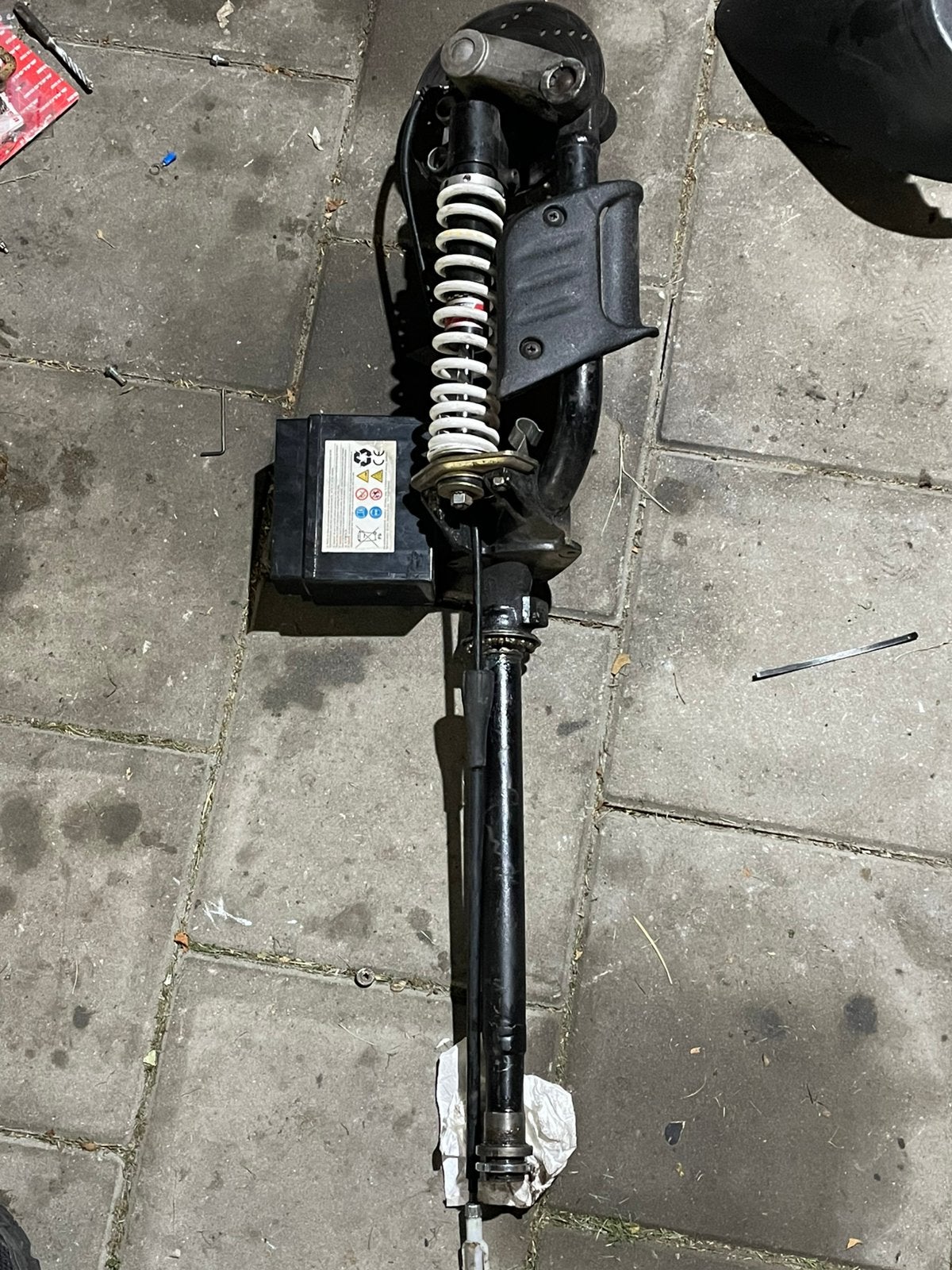 Complete Zip sp omlas voorvork yss schokbreker gloednieuw, Ophalen, Gebruikt, Overige typen, Piaggio