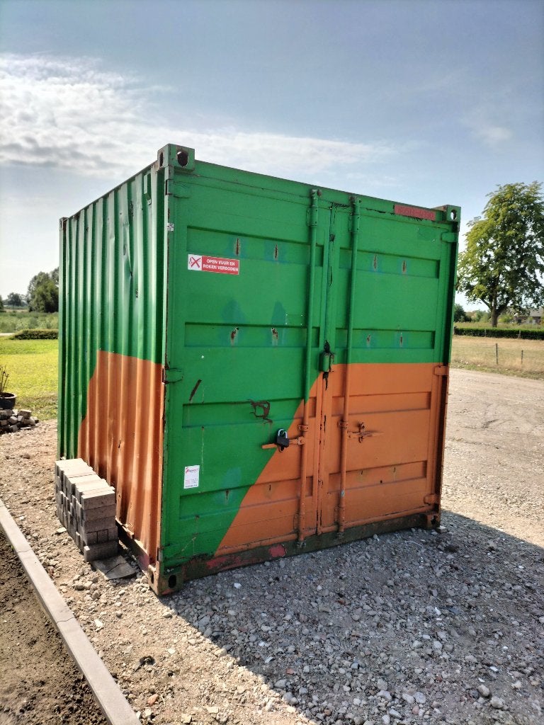 Zeecontainer 10ft, Ophalen