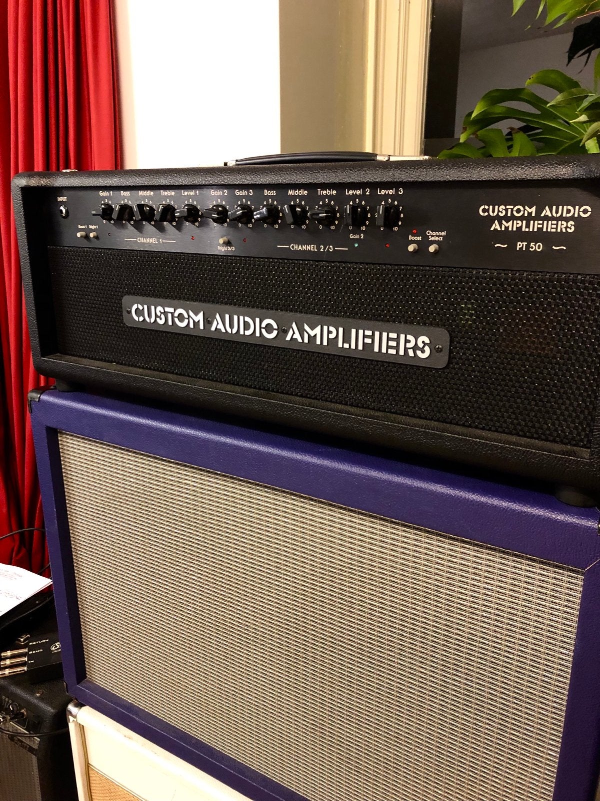 Custom Audio Amplifiers PT 50 in topstaat, CAE, John Suhr, Ophalen of Verzenden, Gebruikt, Gitaar, 50 tot 100 watt