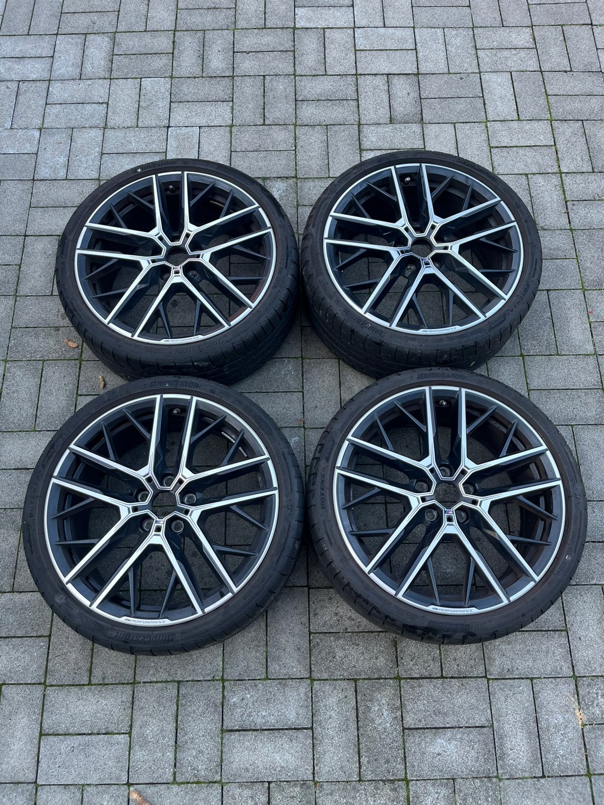 19 inch originele BMW Styling 555 M velgen 235 35 19 banden, 19 inch, Banden en Velgen, Ophalen of Verzenden, 235 mm