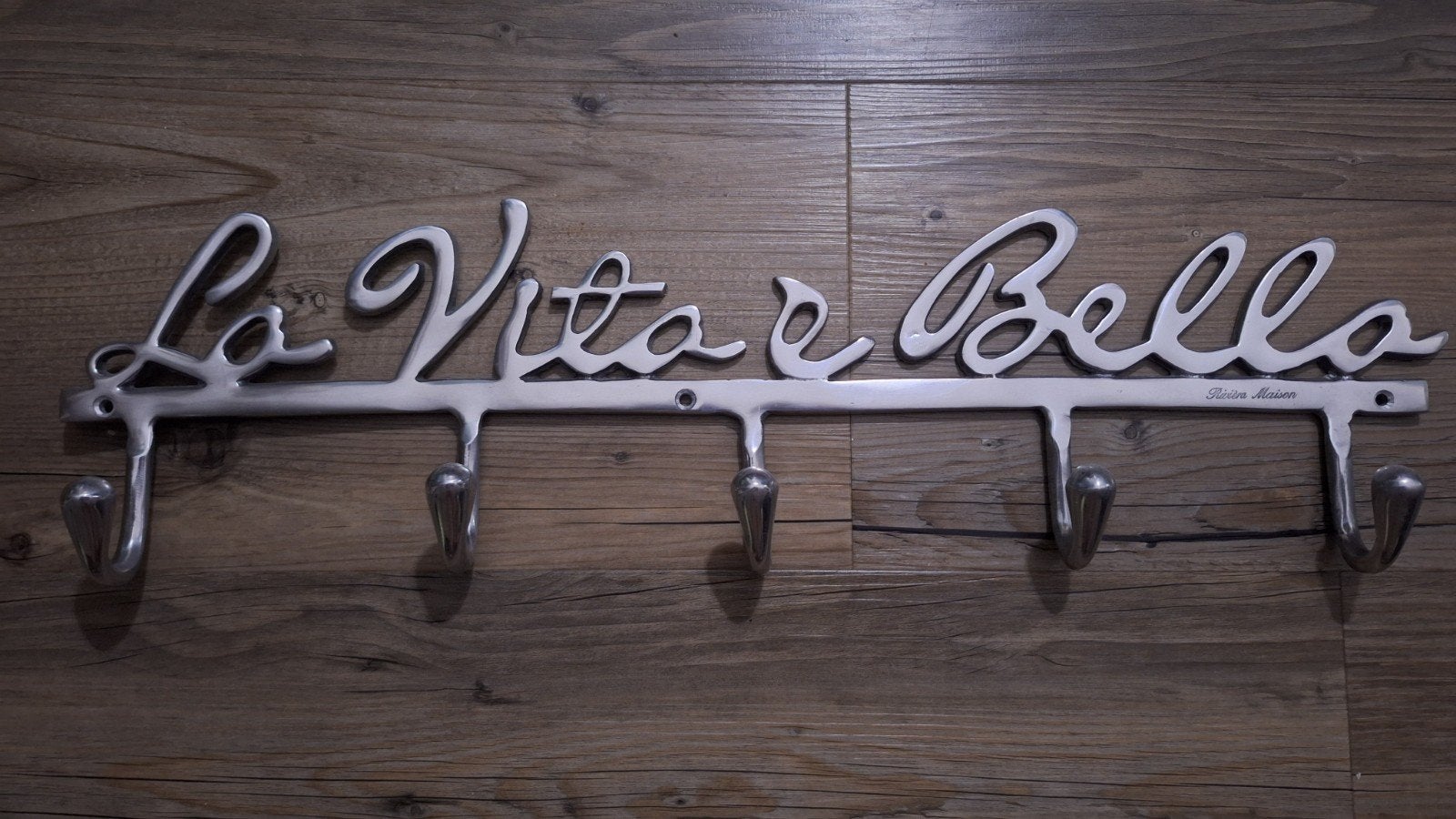 La Vita e Bella kapstok Riviera Maison, Wandkapstok, Ophalen of Verzenden, Zo goed als nieuw, Minder dan 100 cm