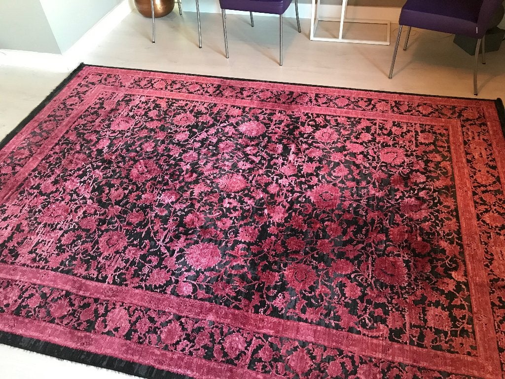 Vloerkleden Merinos Brooklyn 2 stuks., Ophalen, Rood, 200 cm of meer, Zo goed als nieuw