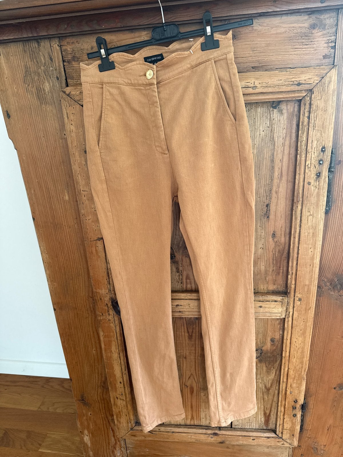 Caroline Biss broek maat s, Bruin, Ophalen of Verzenden, Maat 36 (S), Lang