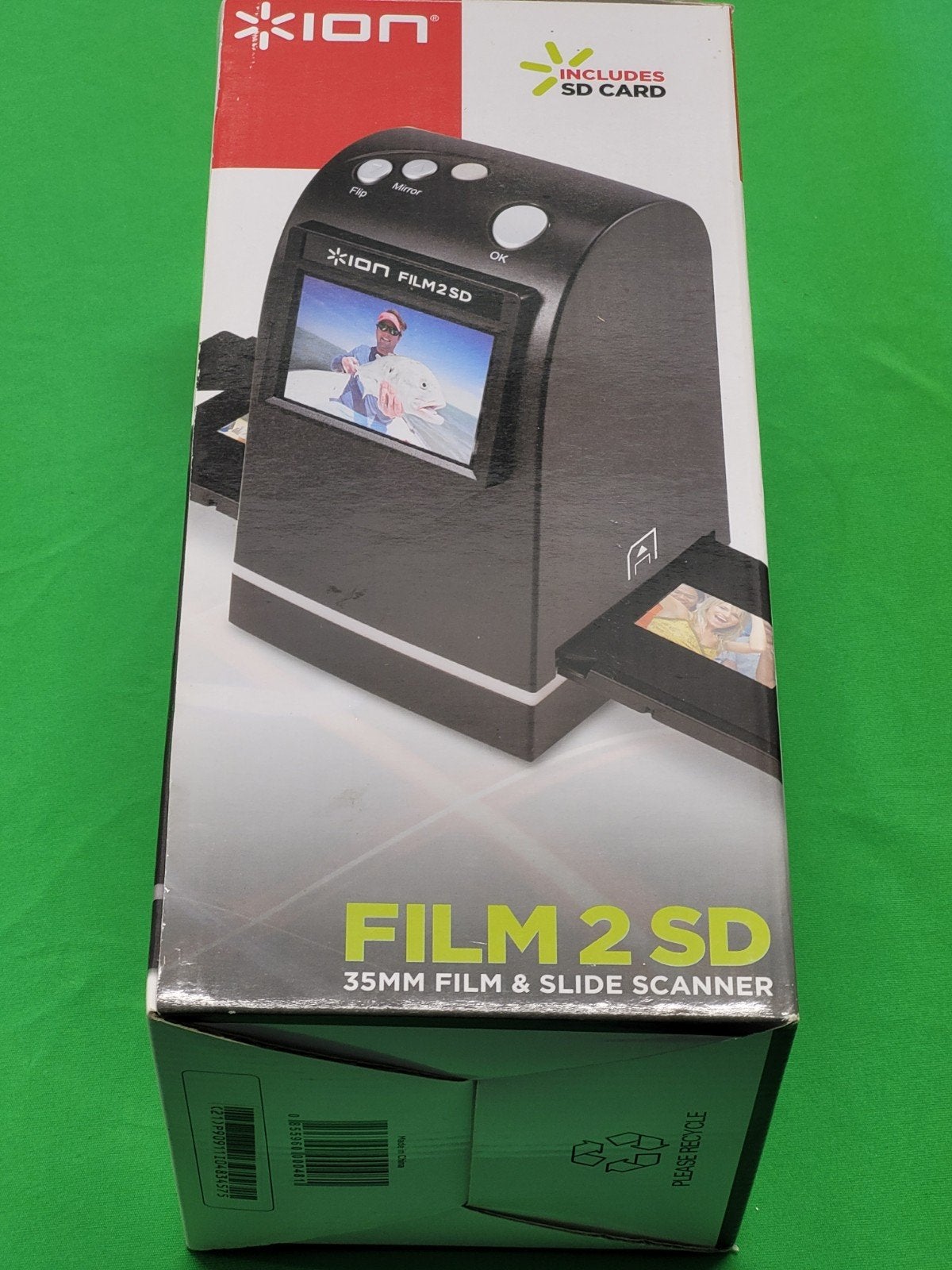 ION Film 2 SD 35mm Film & Slide Scanner met SD-kaart, Computers en Software, Scanners, Diascanner, Nieuw, Ophalen of Verzenden