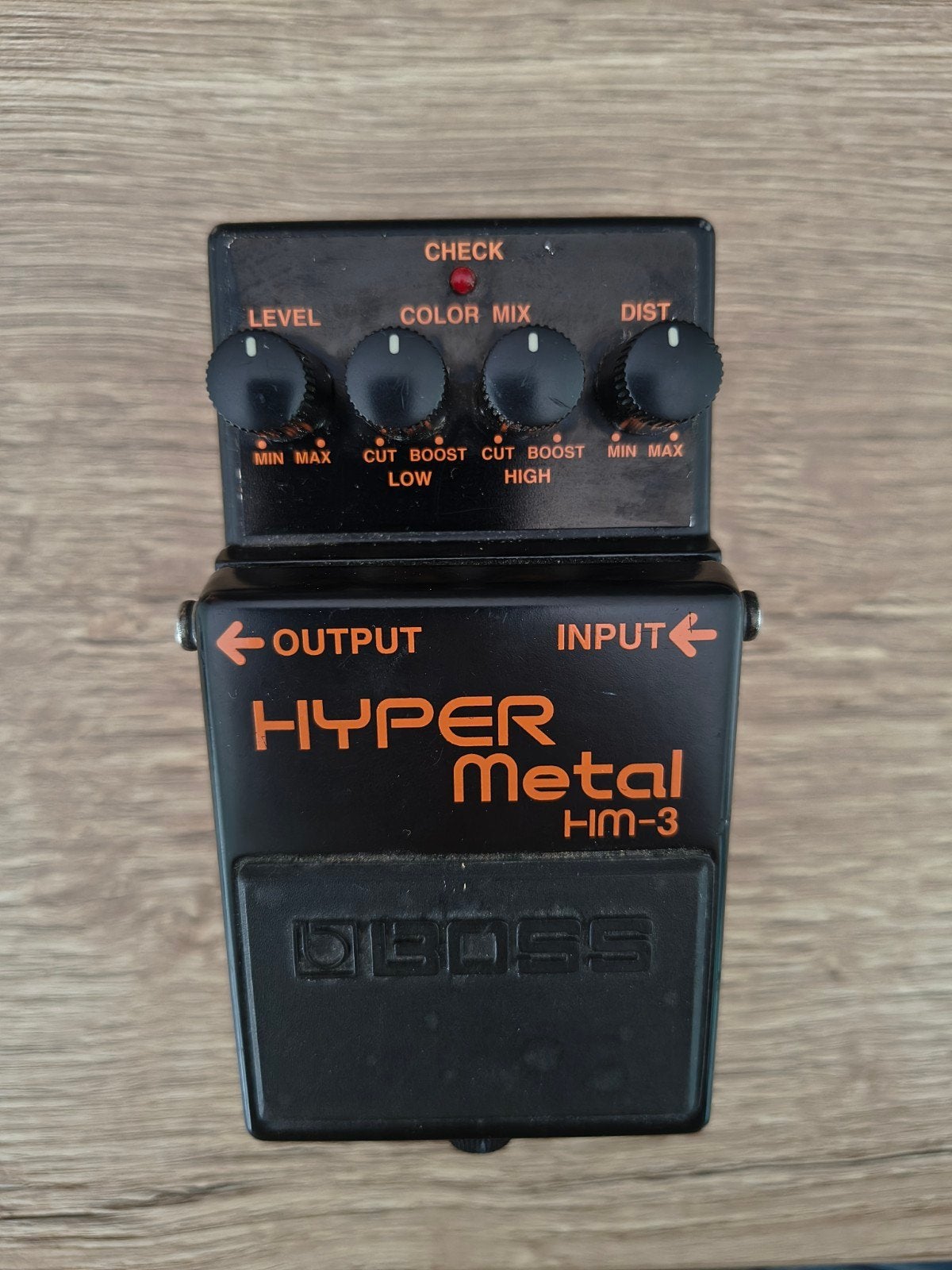 Boss Hyper Metal HM-3 Distortion Pedaal, Muziek en Instrumenten, Ophalen, Gebruikt, Distortion, Overdrive of Fuzz